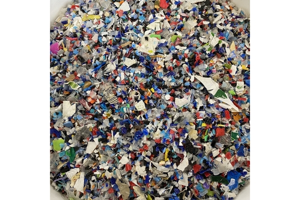 Image End of life plastic feedstock - mixed rigid and flexible